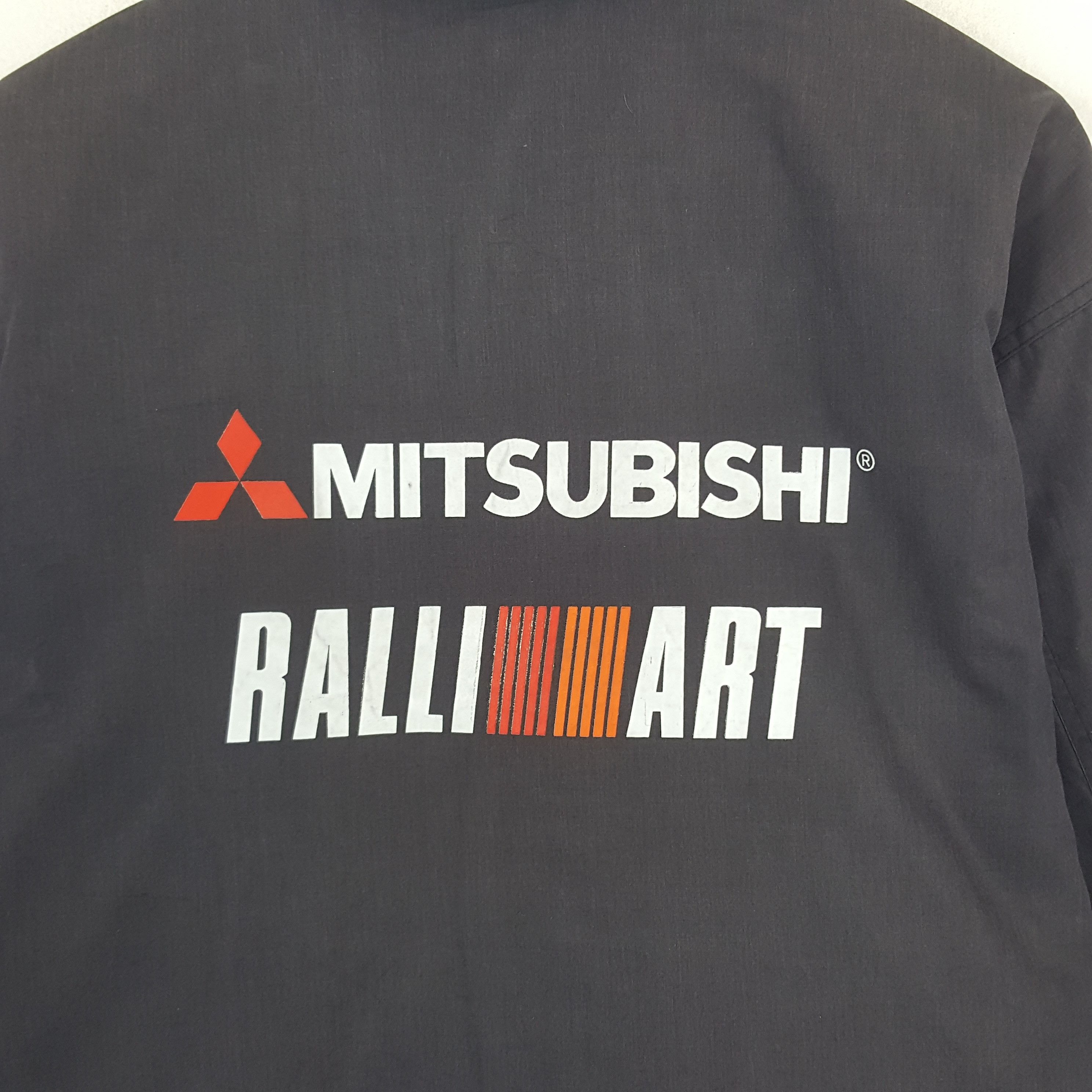 Vintage Vintage Mitsubishi Ralli Art Racing Custom Art Sport Jacket Size US L / EU 52-54 / 3 - 2 Thumbnail