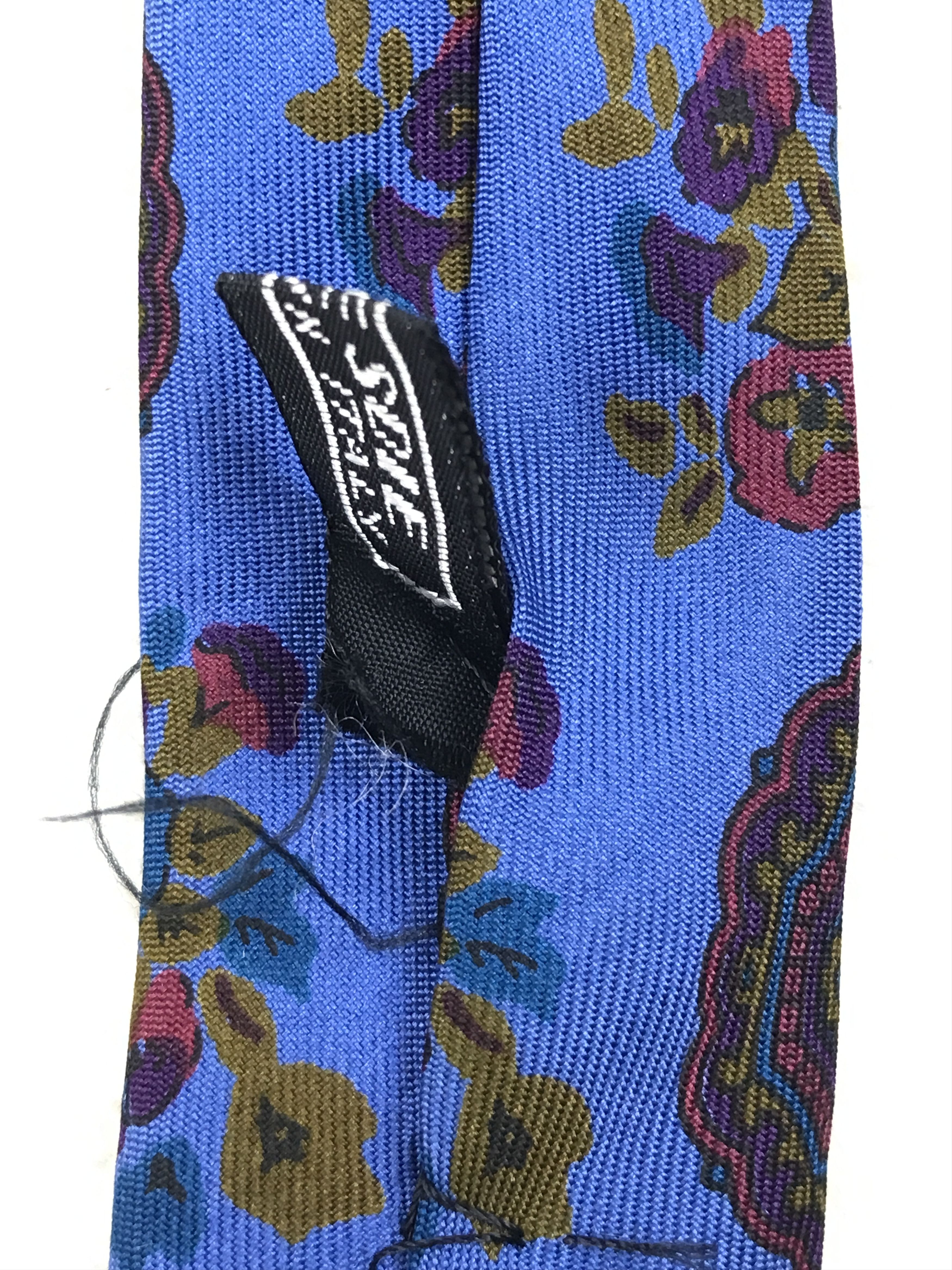Vintage Vintage Morabito Silk Necktie Size ONE SIZE - 7 Thumbnail