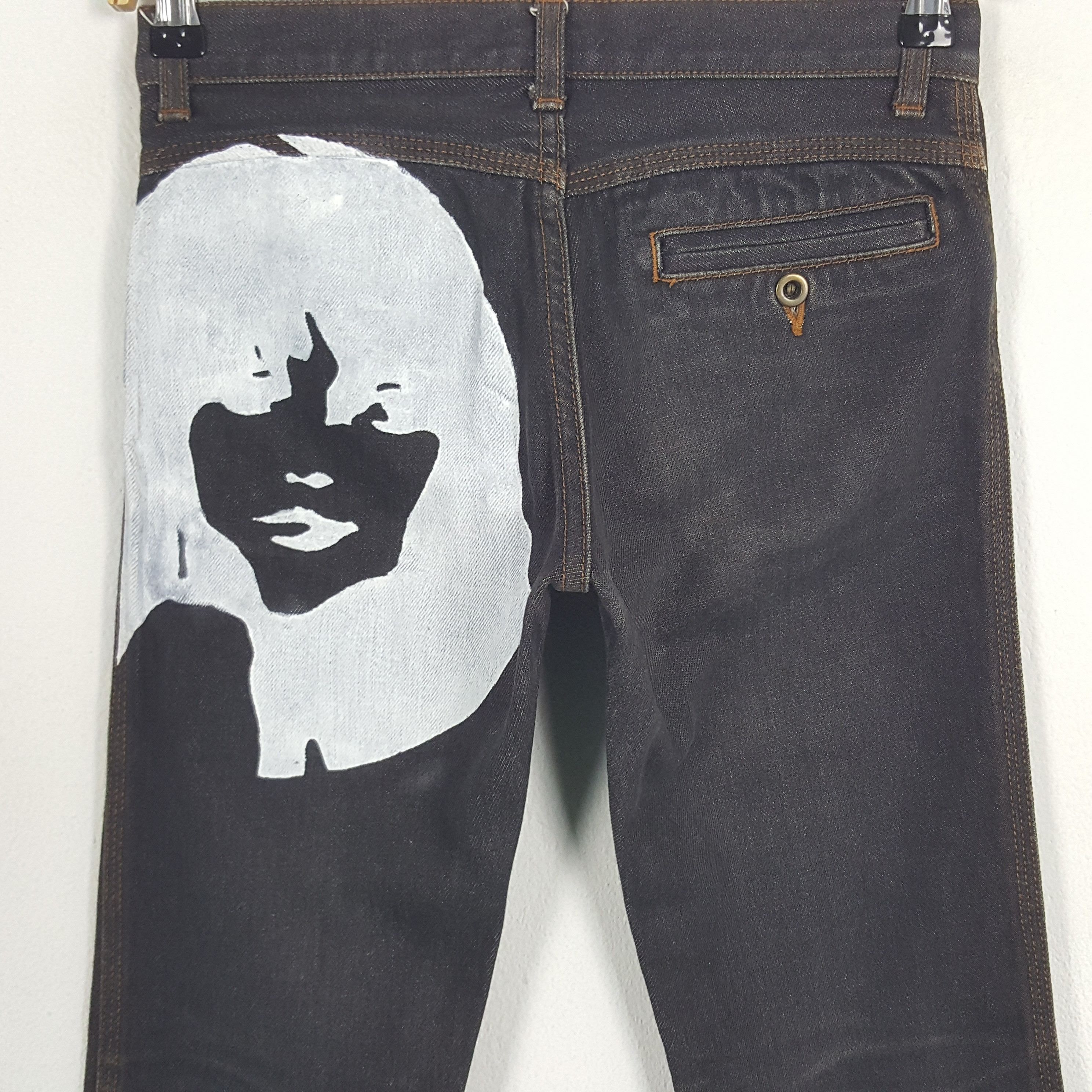 Hysteric Glamour × Japanese Brand × Vintage Vintage Hysteric Glamour Japanese Brand Punk Style Jeans Size 26" / US 2 / IT 38 - 2 Thumbnail