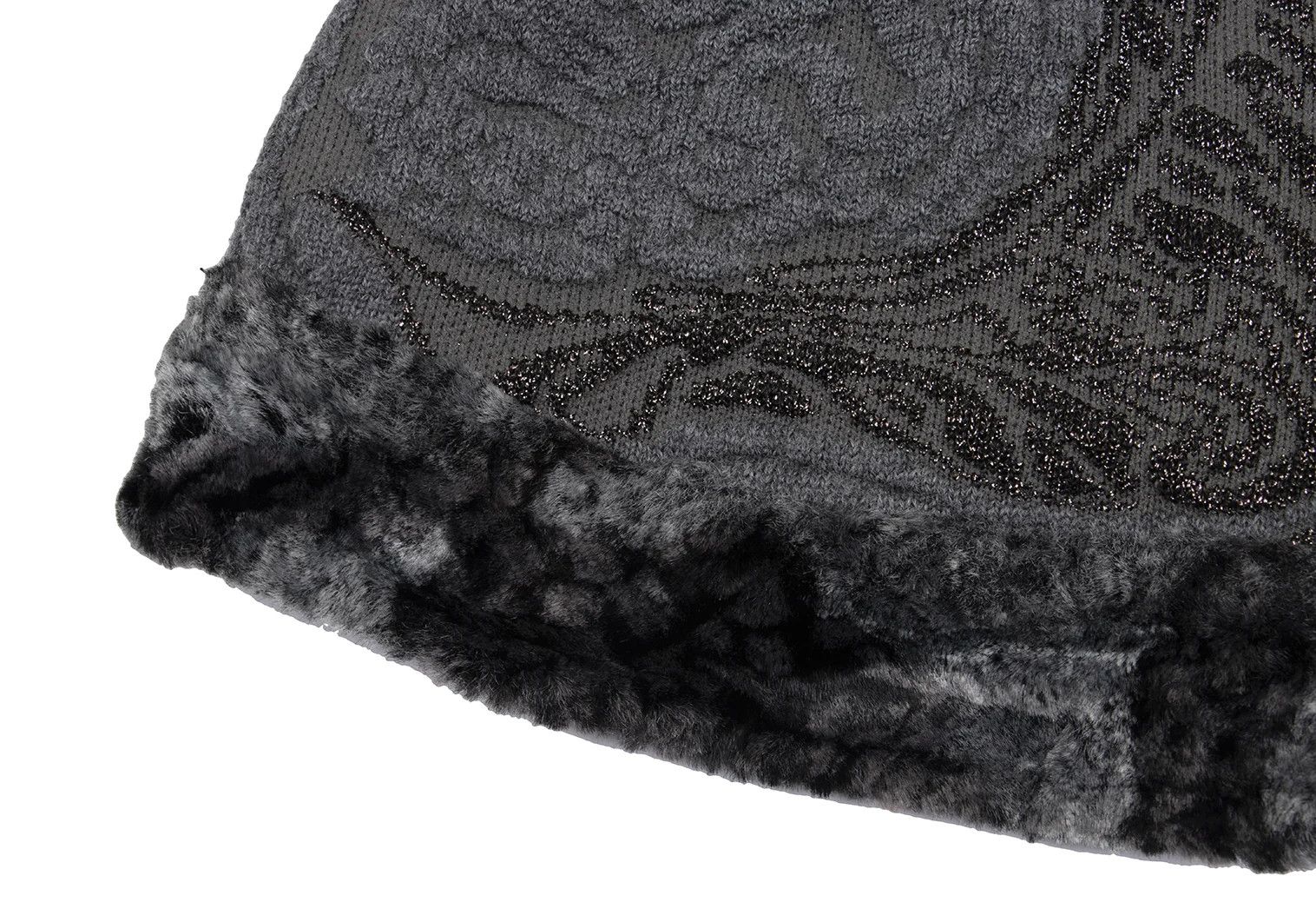 Jean Paul Gaultier Reversible Knit Blouson with Berber Lining in Gray Size US M / EU 48-50 / 2 - 9 Thumbnail
