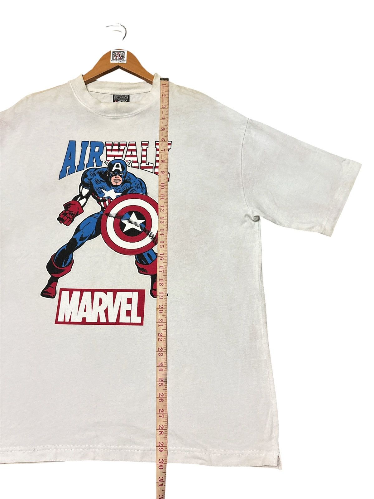 Airwalk 💸BINDING OFFER💸AIRWALK X CAPTAIN AMERICA MARVEL TSHIRT TEE💥 Size US L / EU 52-54 / 3 - 8 Thumbnail