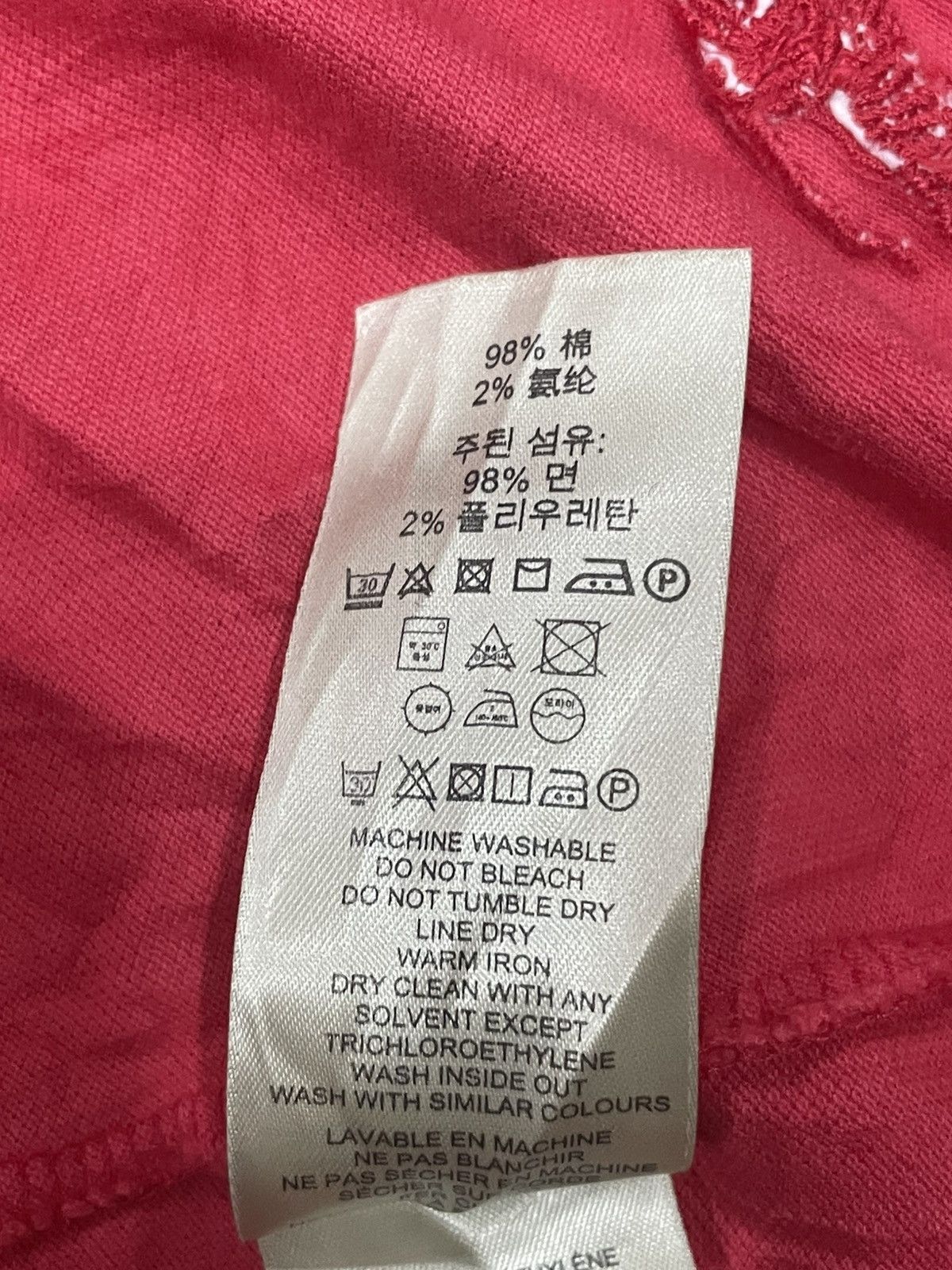 Burberry Burberry Red Polos Size M / US 6-8 / IT 42-44 - 4 Thumbnail