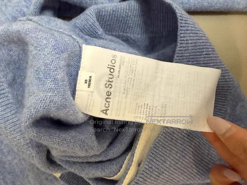 Acne Studios Acne Studios Classic versatile smiley face embroidered woo Size XS / US 0-2 / IT 36-38 - 6 Thumbnail