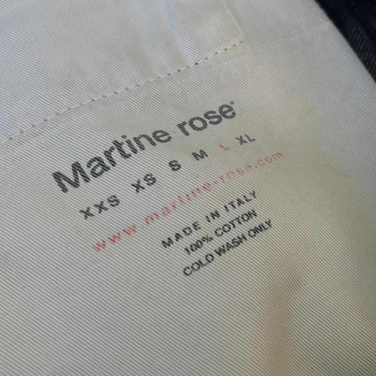 Martine Rose "R" logo print straight leg jeans Size US 34 / EU 50 - 8 Thumbnail