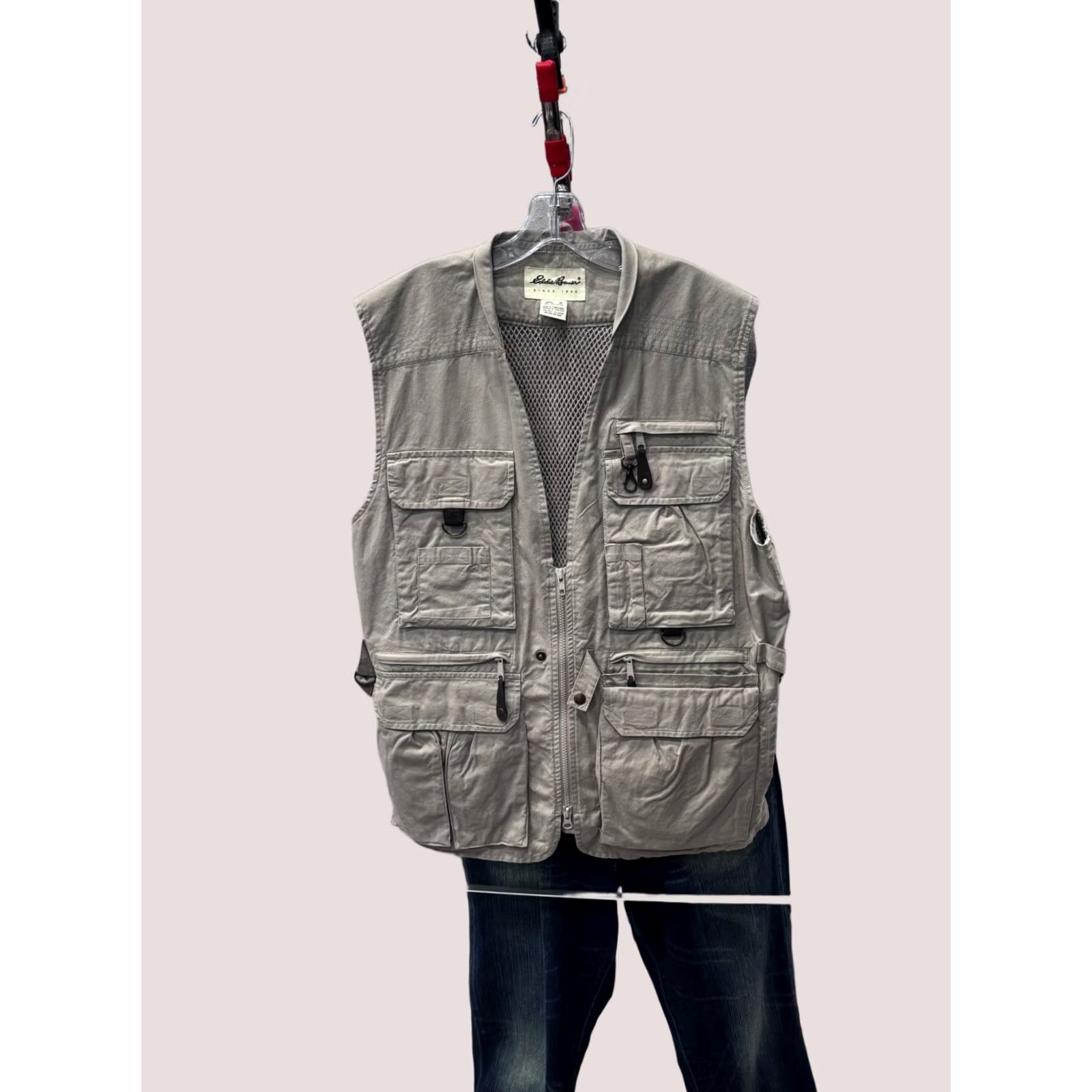 Eddie Bauer Eddie Bauer Thick Multi Pocket Fishing Sporting VEST Medium M Mens Size US M / EU 48-50 / 2 - 1 Thumbnail