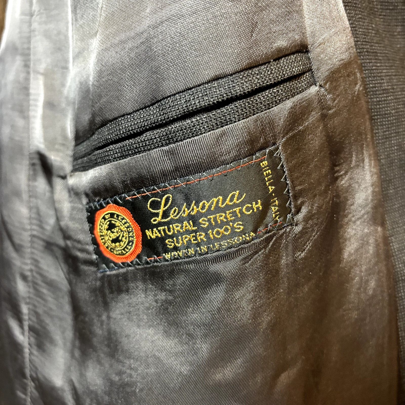 Pronto Uomo Pronto Uomo Sport Coat Blazer Natural Stretch Men's 48 XL Br Size 48R - 7 Thumbnail