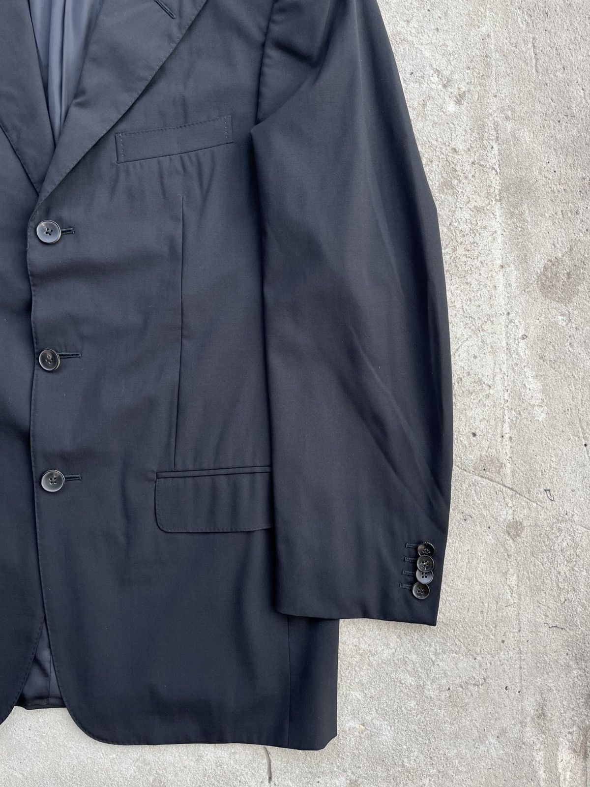 Gucci × Tom Ford Gucci by Tom Ford Black Wool Pocket Blazer Jacket Size US M / EU 48-50 / 2 - 3 Thumbnail