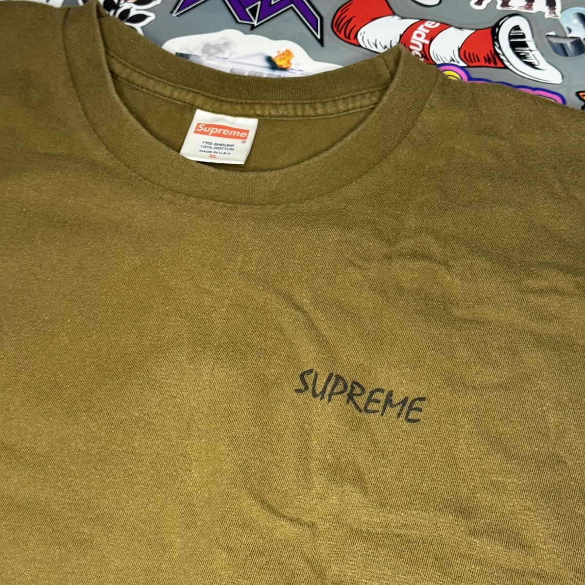 Supreme Supreme Joan Of Arc Tee Olive Extra Large FW13 Used Size US XL / EU 56 / 4 - 4 Thumbnail