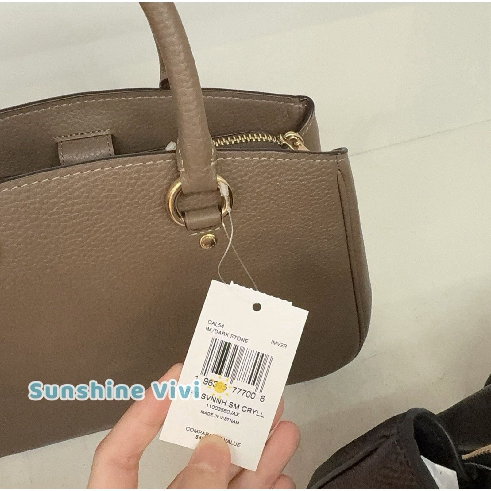 Coach NWT Coach Small Savannah Leather Carryall Satchel CAL54 Size ONE SIZE - 6 Thumbnail