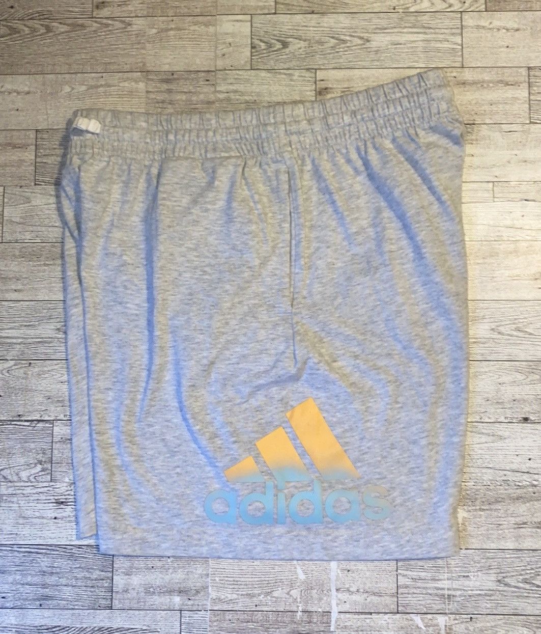 Adidas Adidas, Gray & Ombre, AeroReady, Cotton Athletic Shorts Size 28" / US 6 / IT 42 - 3 Thumbnail