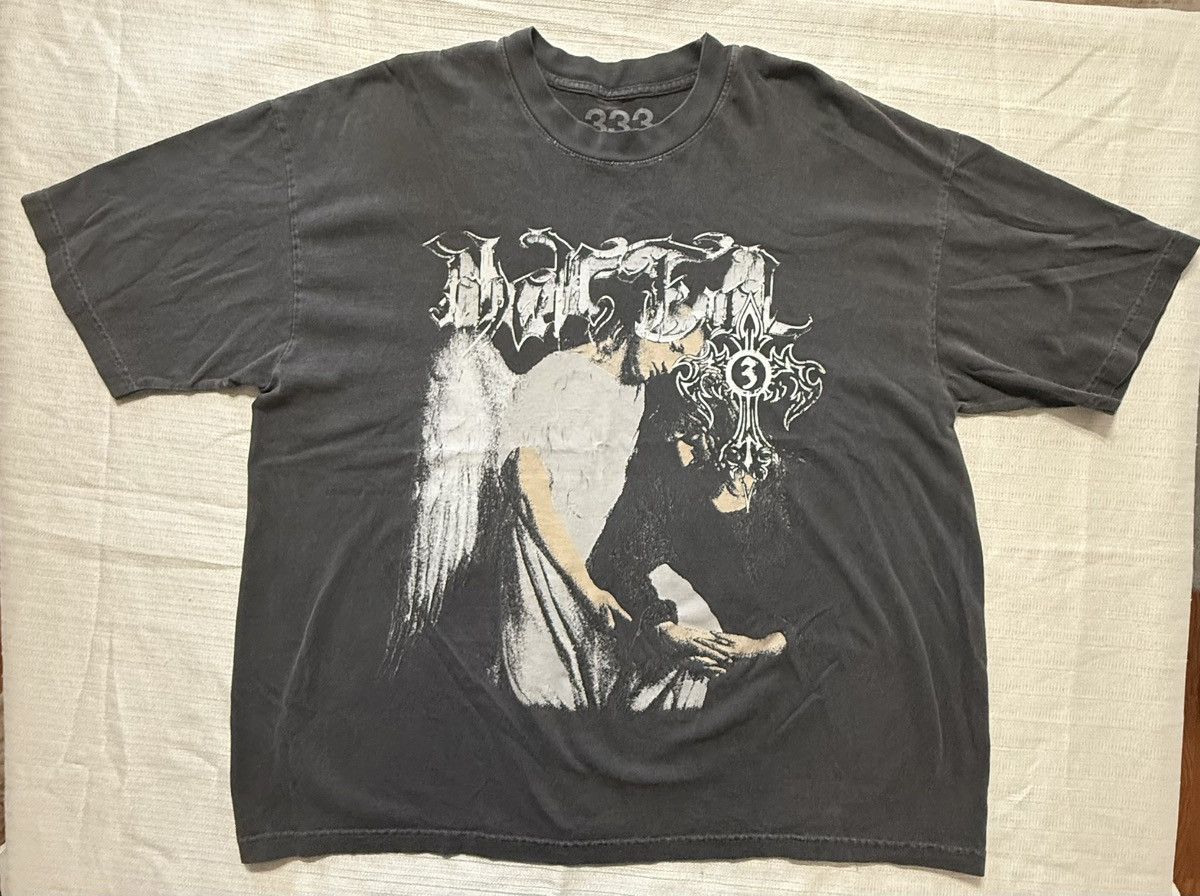 Half Evil HALF EVIL 333 "Prayers" Heavy Graphic Tee - Vintage (XL) Size US XL / EU 56 / 4 - 1 Thumbnail