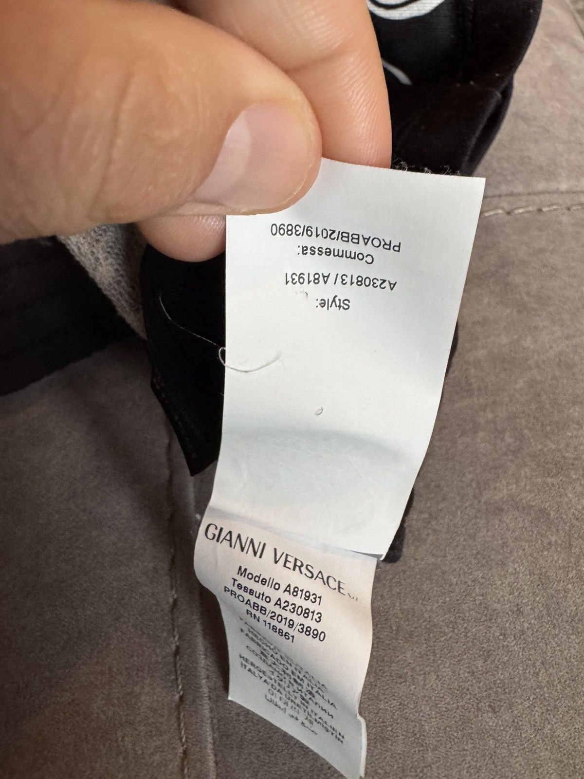 Versace VERSACE shorts STUDY REAL TAPE MEASUREMENTS IN PHOTOS sz S Size US 30 / EU 46 - 14 Thumbnail