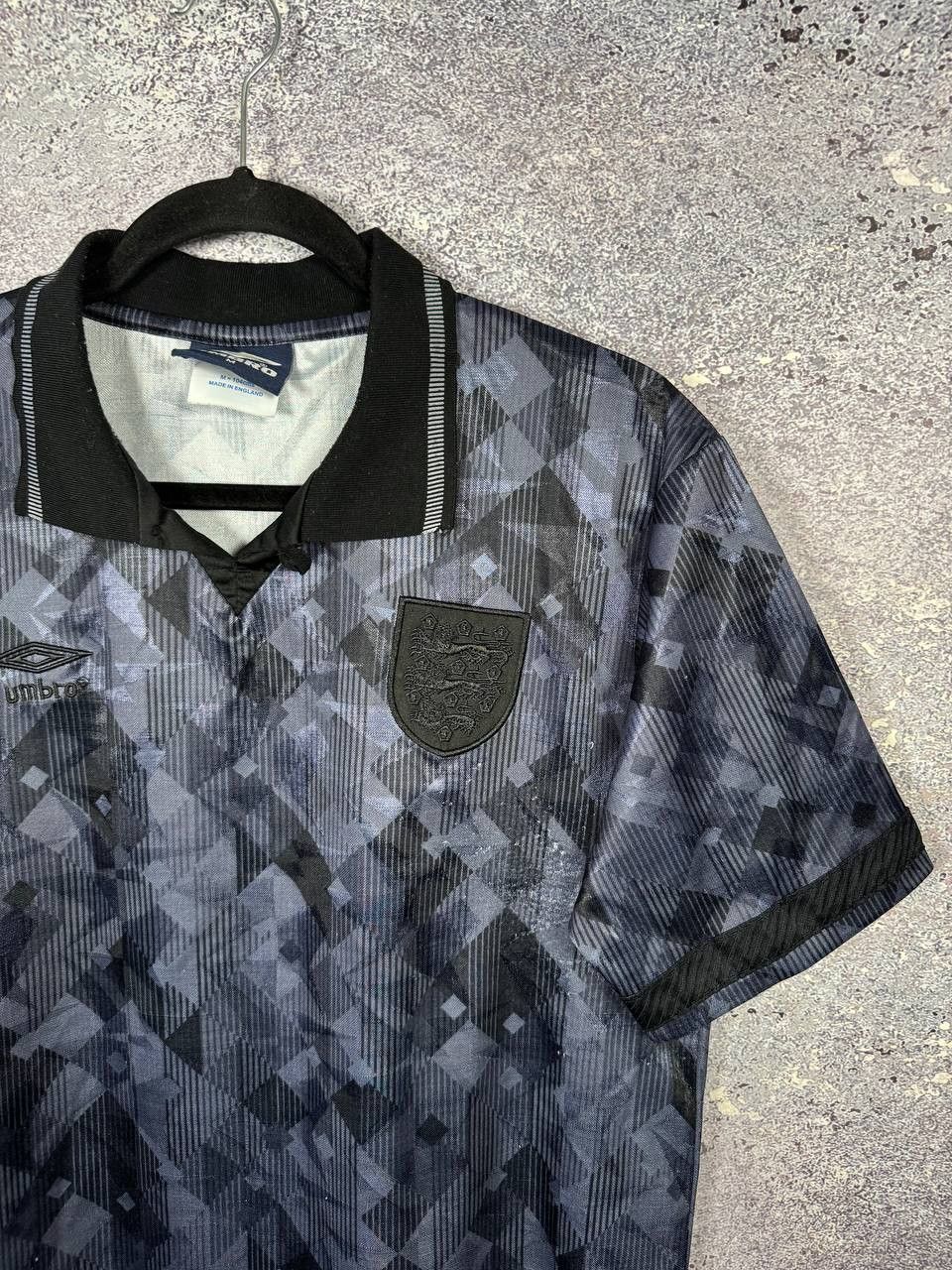 Other 90's Vintage England National Team Blackout Soccer Jersey Size US M / EU 48-50 / 2 - 2 Thumbnail