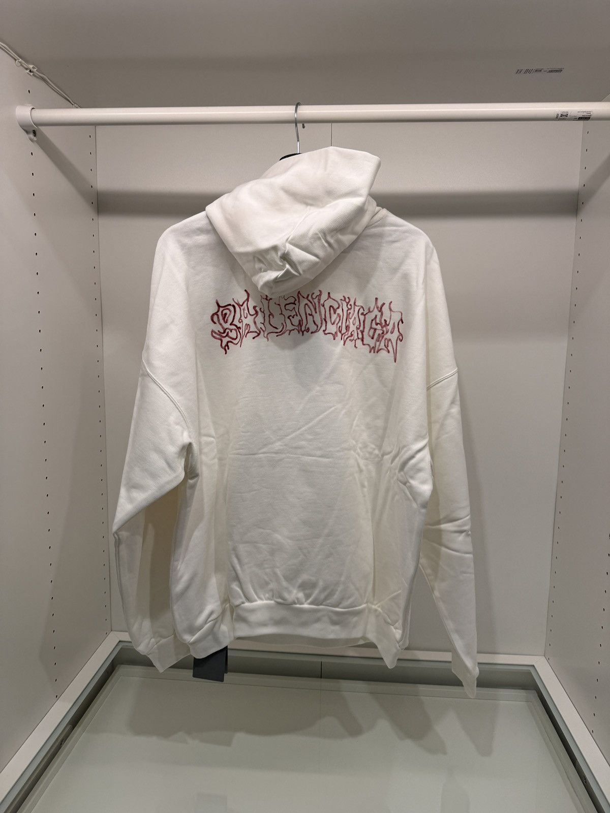 Balenciaga Balenciaga DIY Metal outline hoodie white Size US M / EU 48-50 / 2 - 3 Thumbnail