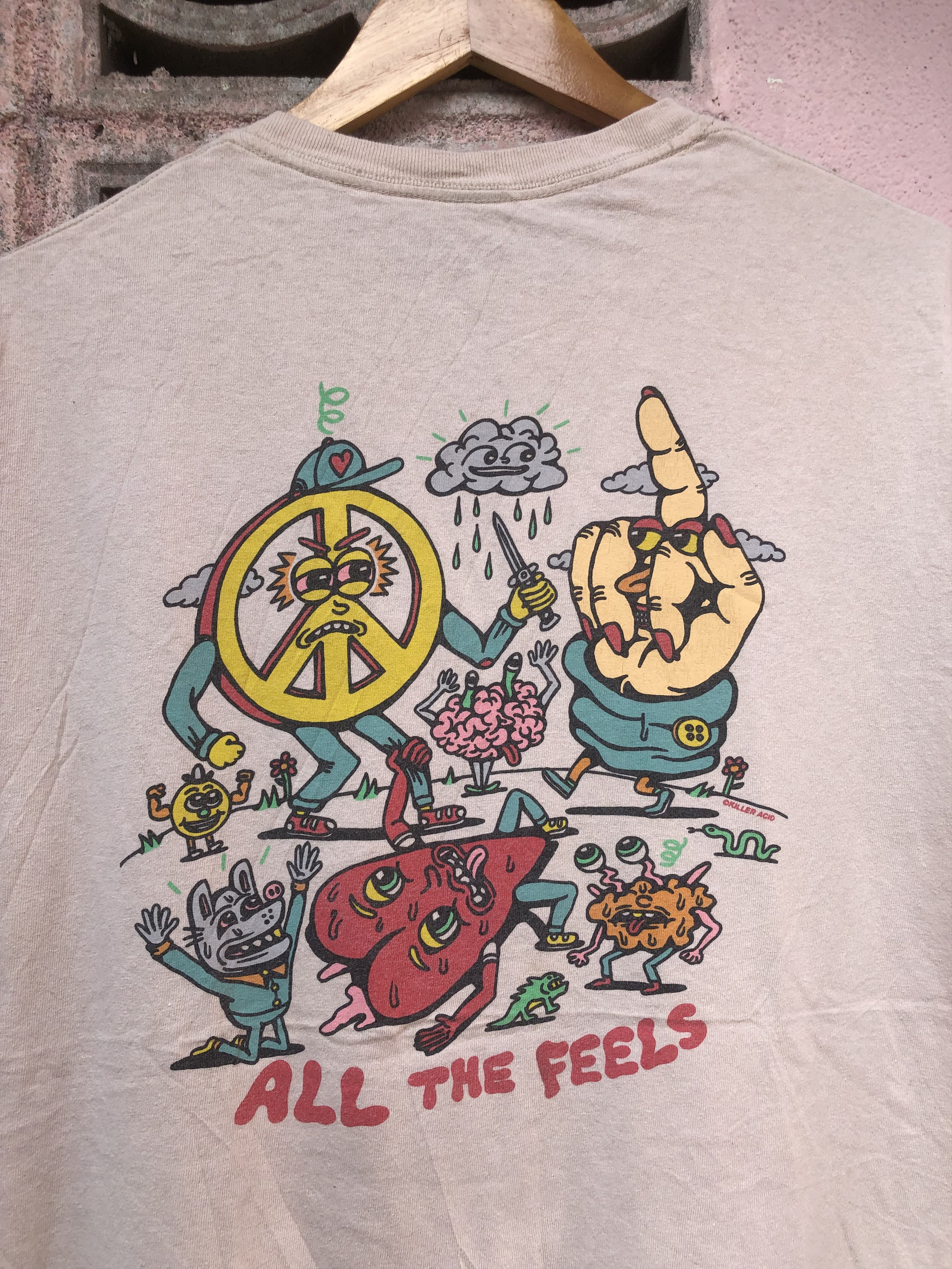 Killer Acid Killer Acid Limited Edition Backhit Streetwear Tee Size US L / EU 52-54 / 3 - 2 Thumbnail