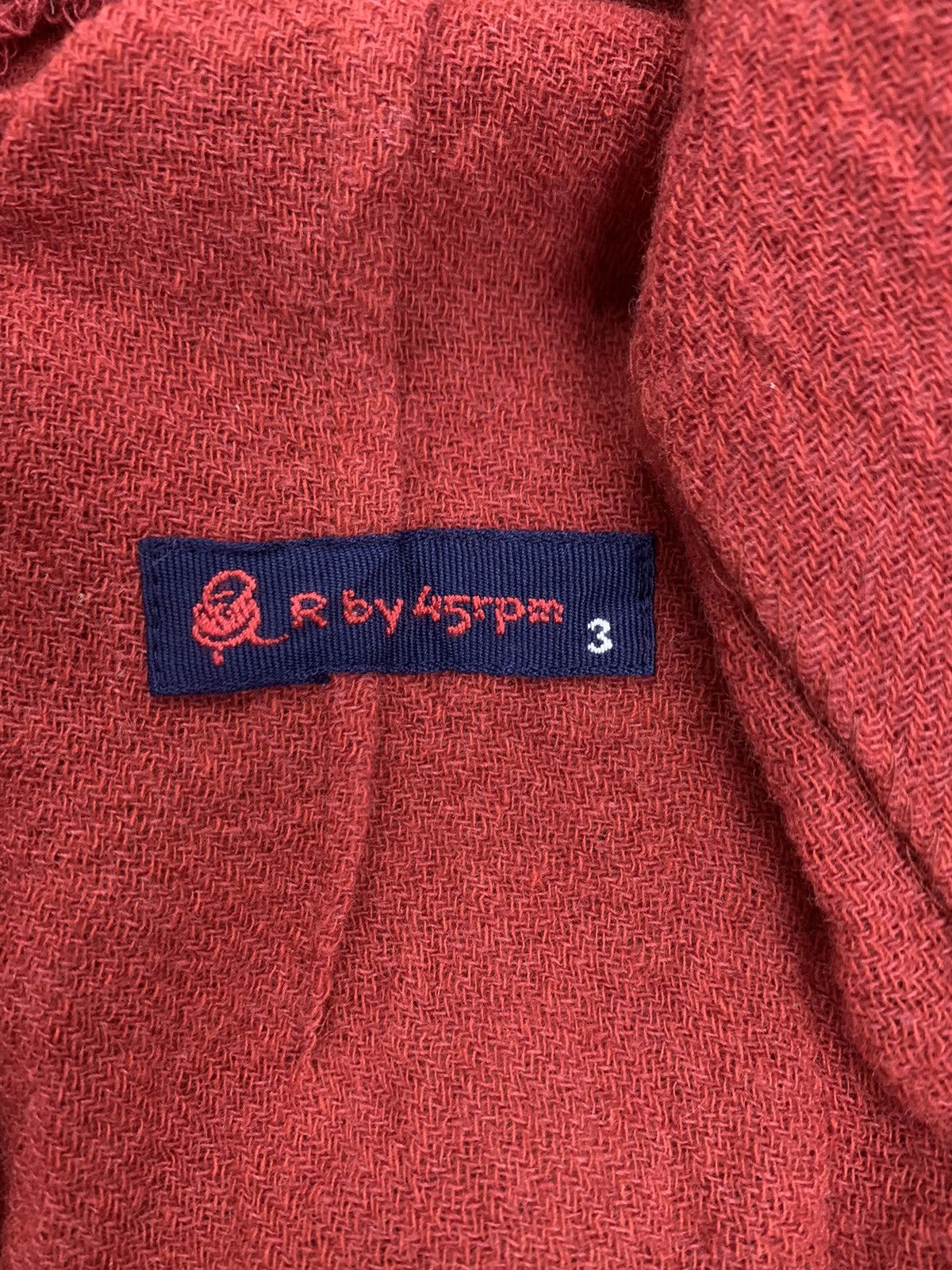 45rpm R by 45Rpm Rare Hairy Style Wool Jacket Made in Japan Size US S / EU 44-46 / 1 - 20 Thumbnail