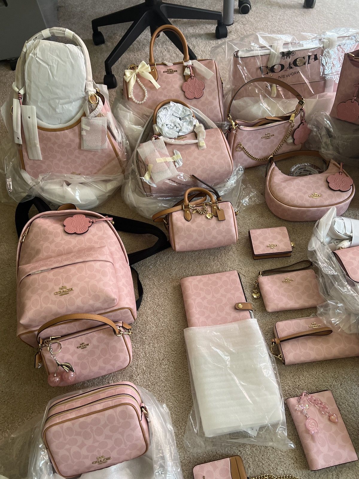 Coach Coach powder pink Erin new authentic 5 star seller Size ONE SIZE - 1 Thumbnail