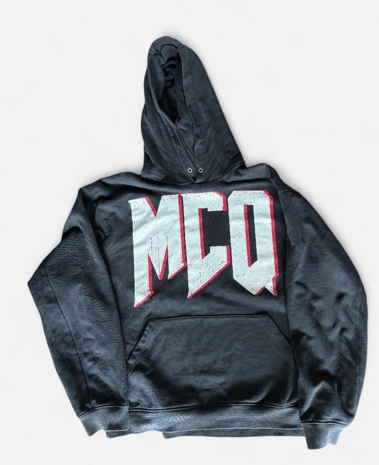 McQ Alexander McQueen MCQ Gothic Logo hoodie Size US XXL / EU 58 / 5 - 3 Thumbnail