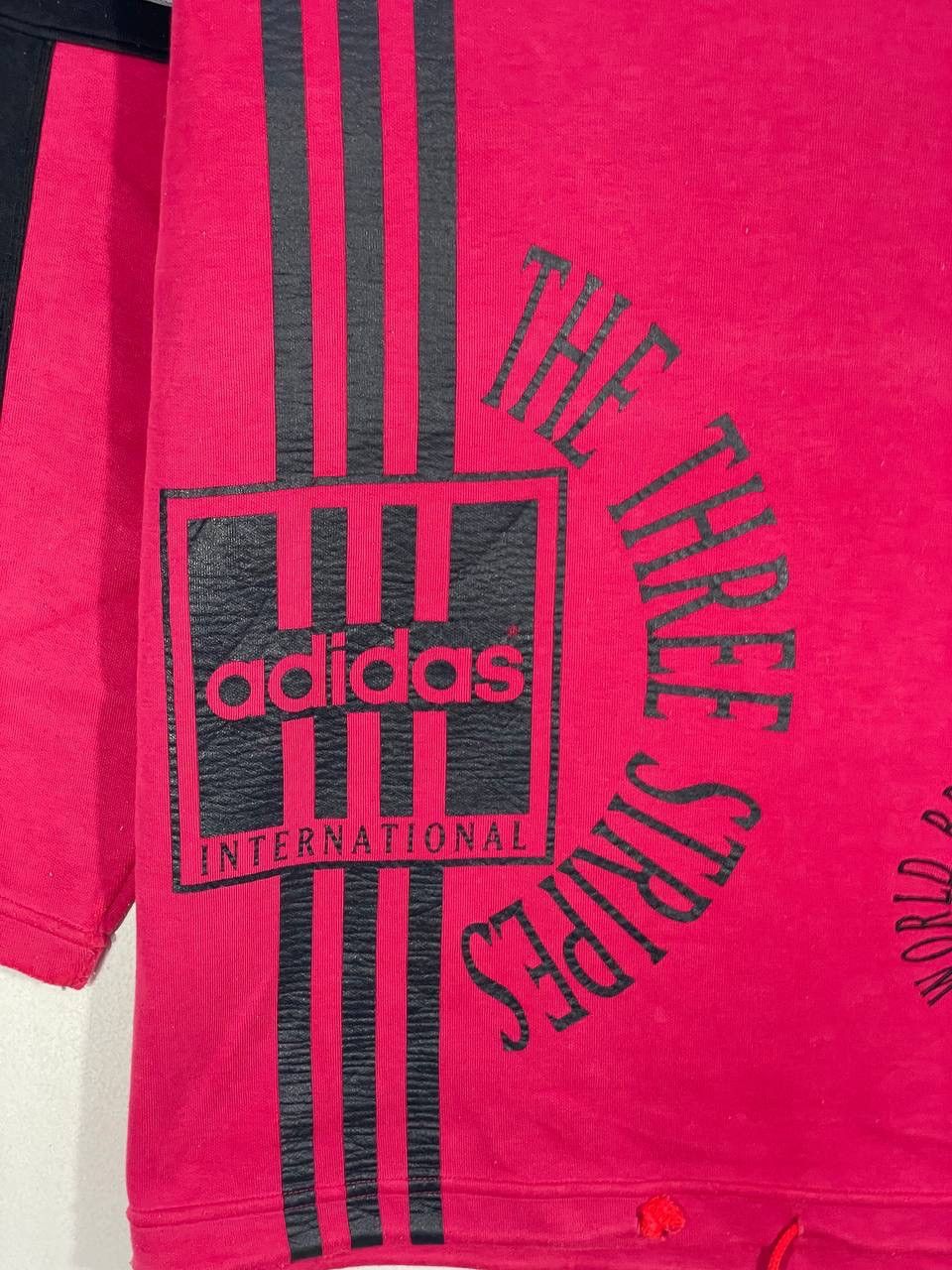 Adidas Vintage 90s adidas sweatshirt jumpuer pullover size L Size US L / EU 52-54 / 3 - 5 Thumbnail