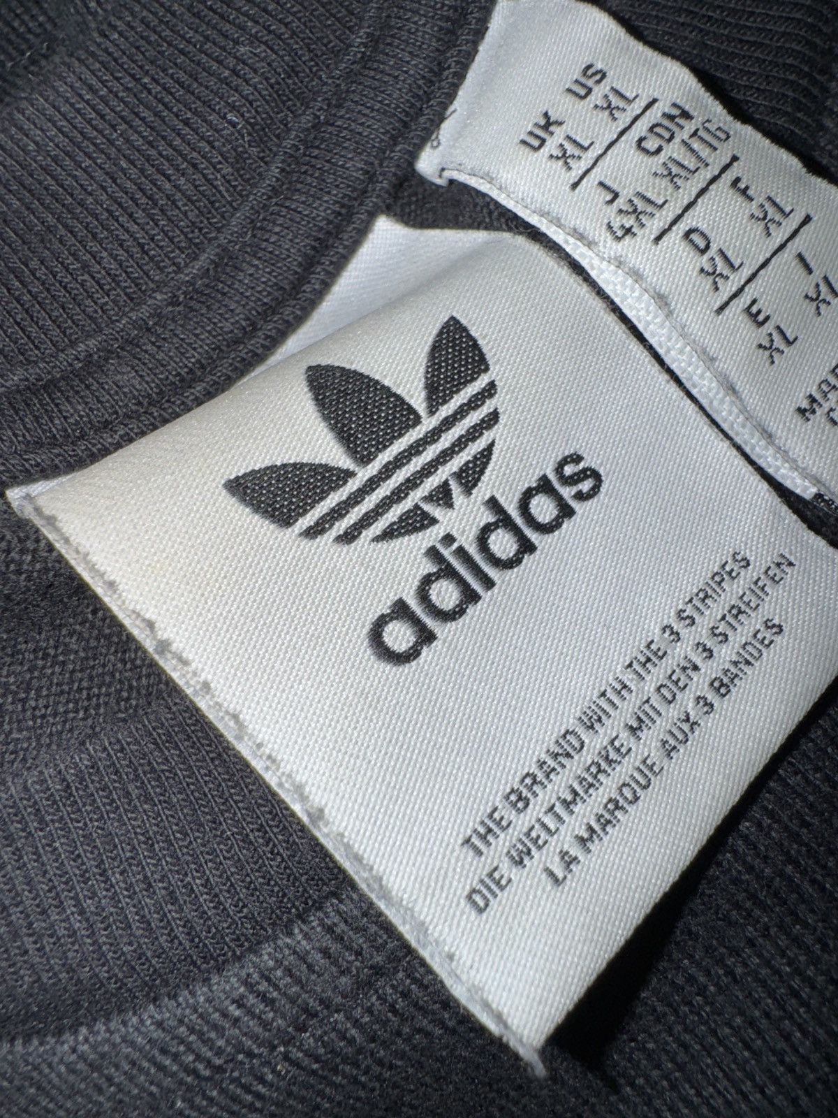 Adidas Adidas striped trifoil tee Size US XL / EU 56 / 4 - 3 Thumbnail
