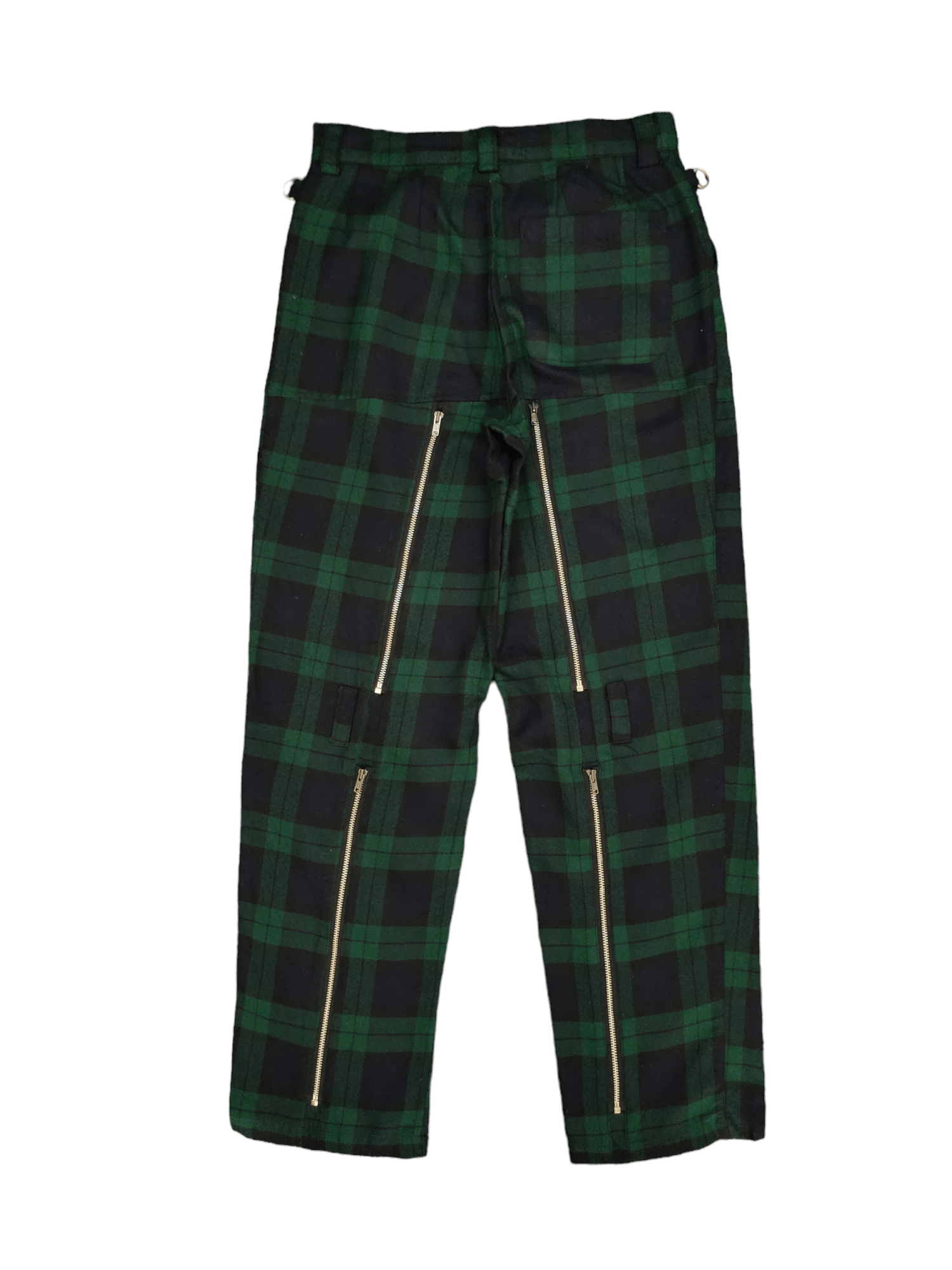 Seditionaries 1990s Cross For Men Tartan Bondage Zipper Pants Size US 30 / EU 46 - 10 Thumbnail