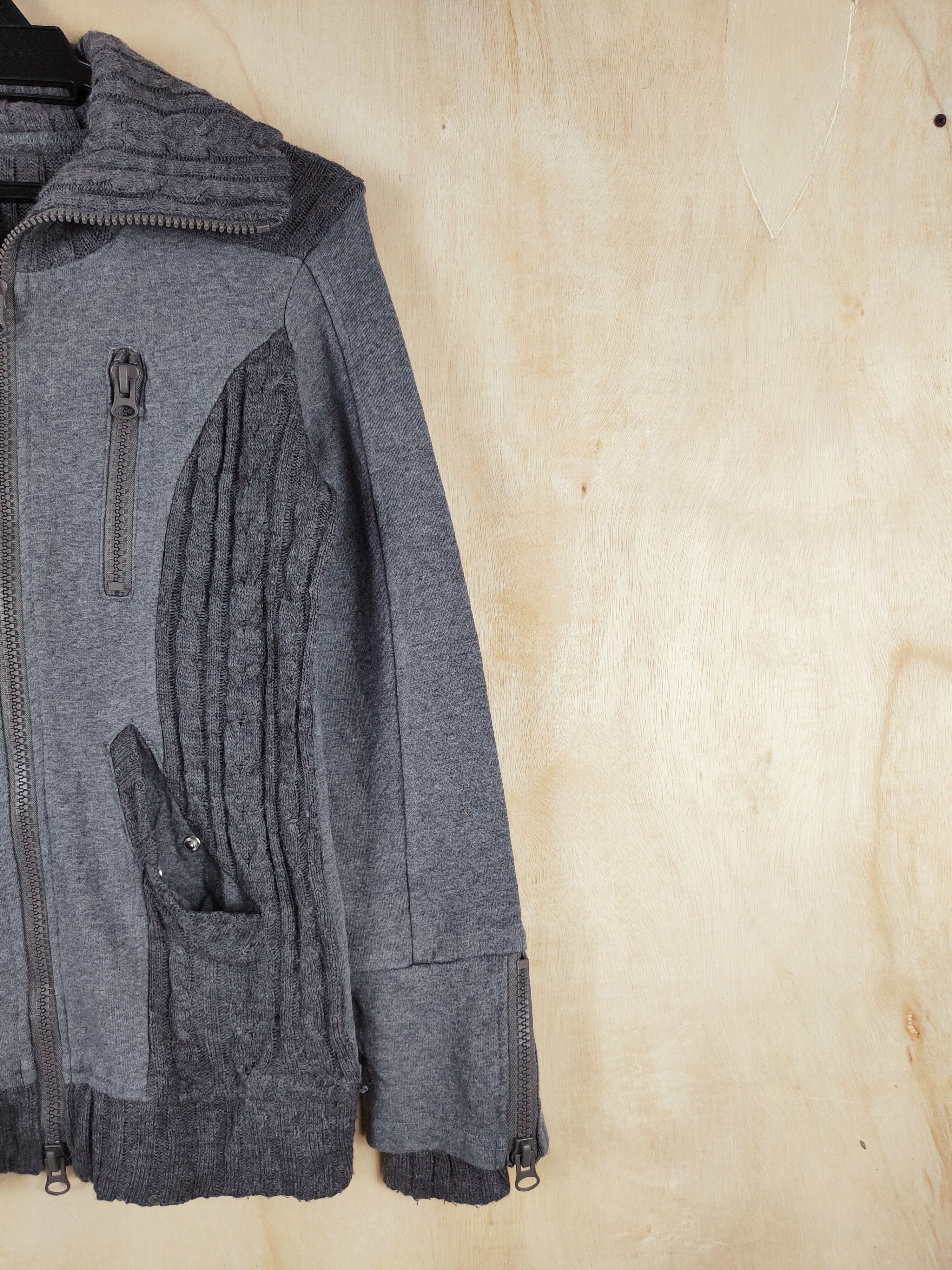 Japanese Brand Ryu Ryu Dark Gray knitwear vintage Sweaters #2603 Size M / US 6-8 / IT 42-44 - 5 Thumbnail
