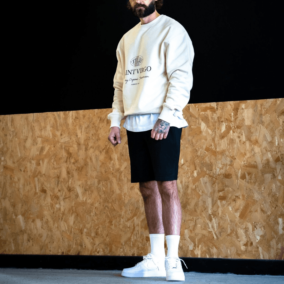 Other Saint Virgo Luxury Crest Organic Cotton Sweatshirt - Size XS Size US XS / EU 42 / 0 - 3 Thumbnail