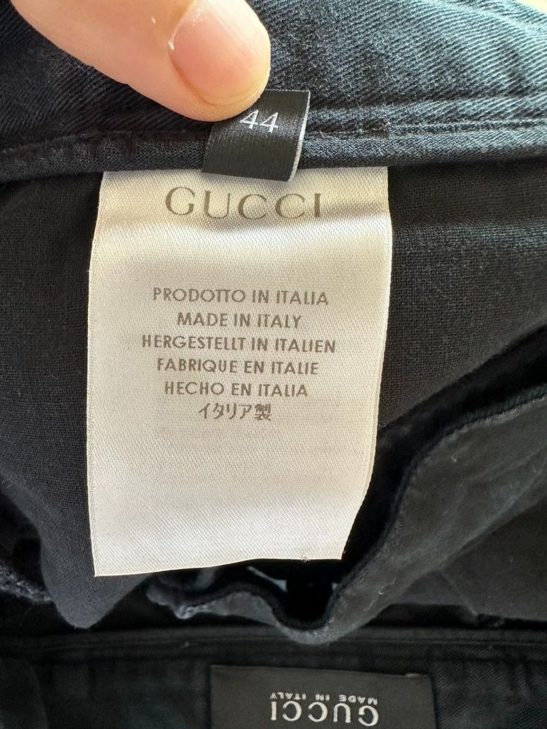 Gucci Gucci Dark blue men's casual trousers 2501-Nextarrow Size US 28 / EU 44 - 6 Thumbnail