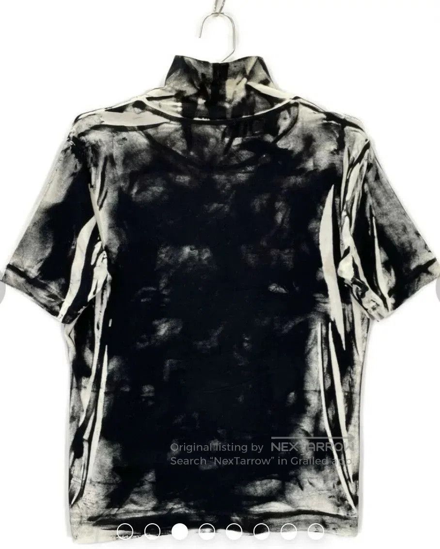 Yohji Yamamoto Y's Yohji Yamamoto High Neck Graffiti Top. Size M / US 6-8 / IT 42-44 - 2 Thumbnail