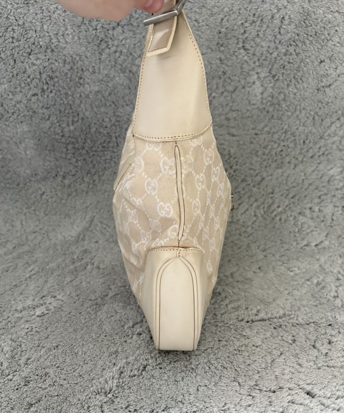 Gucci Sac a main gucci jackie en toile GG beige Size ONE SIZE - 7 Thumbnail