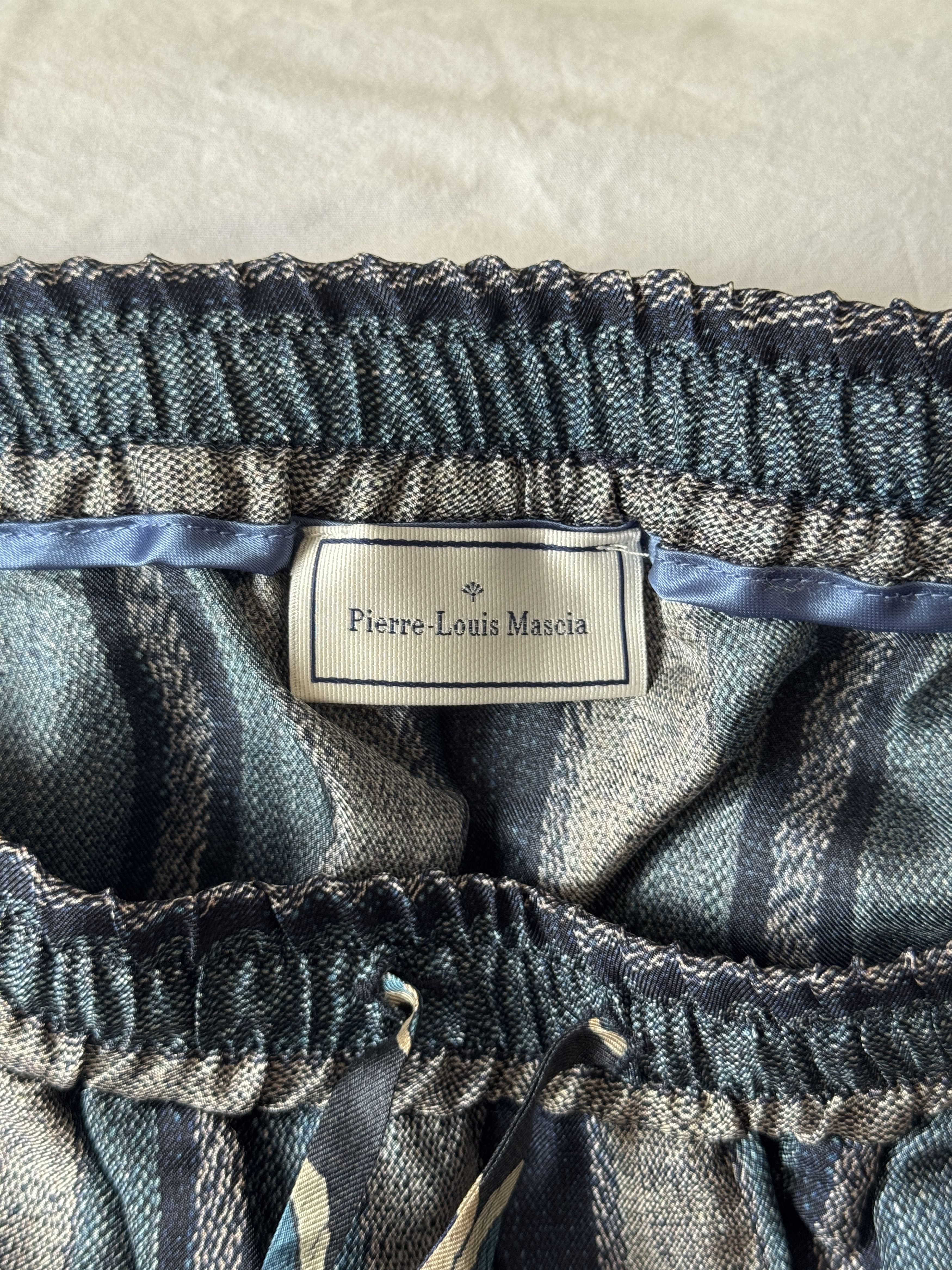 Pierre-Louis Mascia Silk Trousers Size US 34 / EU 50 - 3 Thumbnail