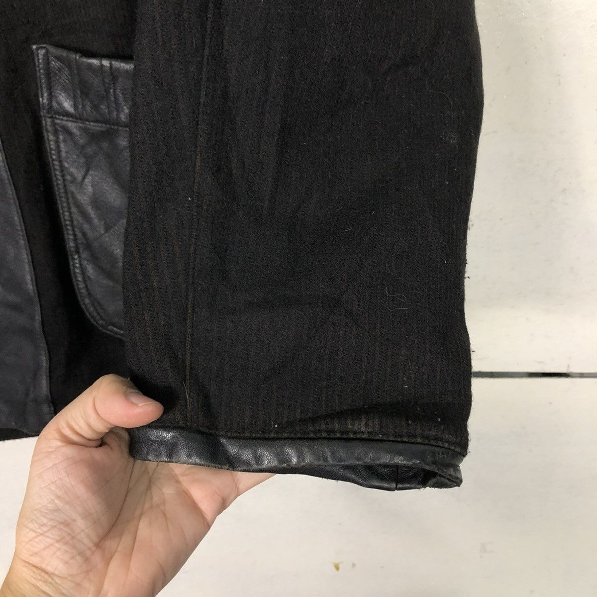 Japanese Brand 🔥VINTAGE BIKER LEATHER JACKET GO & GODON ISSEY MIYAKE Size US M / EU 48-50 / 2 - 17 Thumbnail