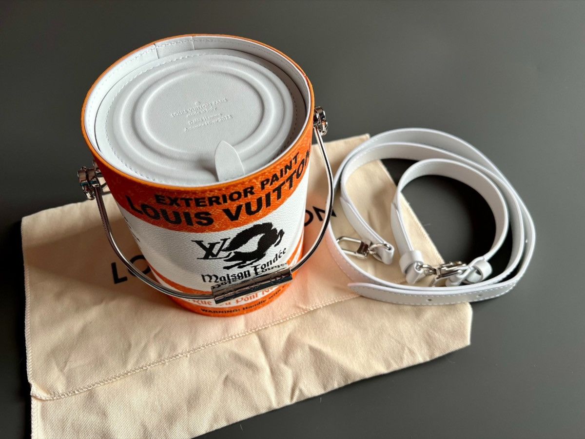 Louis Vuitton Louis Vuitton Orange White Paint Can Monogram Bag Size ONE SIZE - 1 Thumbnail