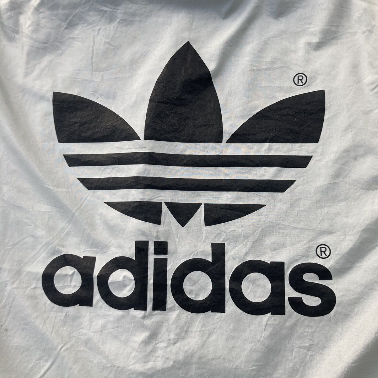 Adidas VINTAGE ADIDAS TREFOIL BIG LOGO COACH JACKET Size US L / EU 52-54 / 3 - 6 Thumbnail