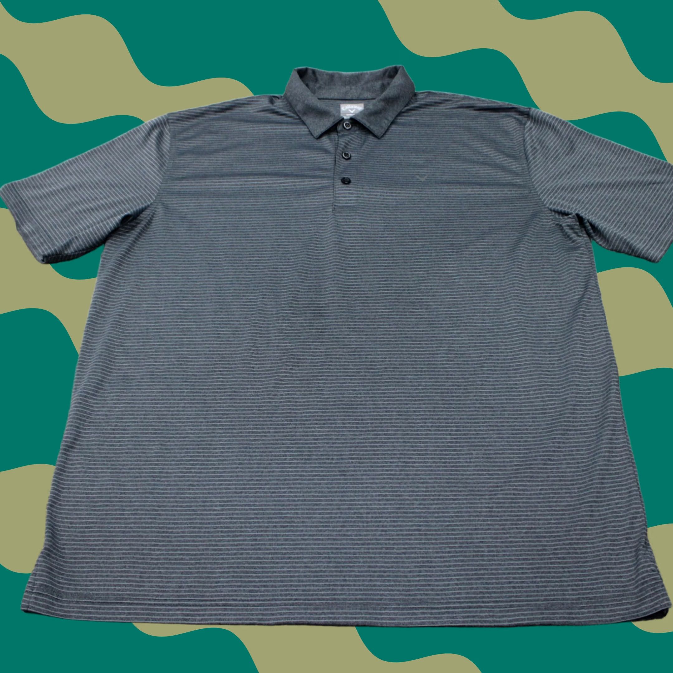 Callaway Callaway Opti-Dri Polo Shirt Mens XL Gray Short Sleeve Golf Pullover Polo Shirt Size US XL / EU 56 / 4 - 1 Thumbnail