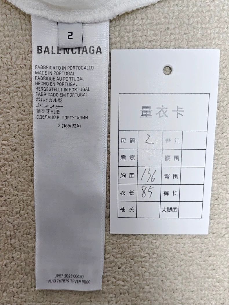 Balenciaga Balenciaga Racing monogram logo print sport long sleeve 250 Size US M / EU 48-50 / 2 - 5 Thumbnail