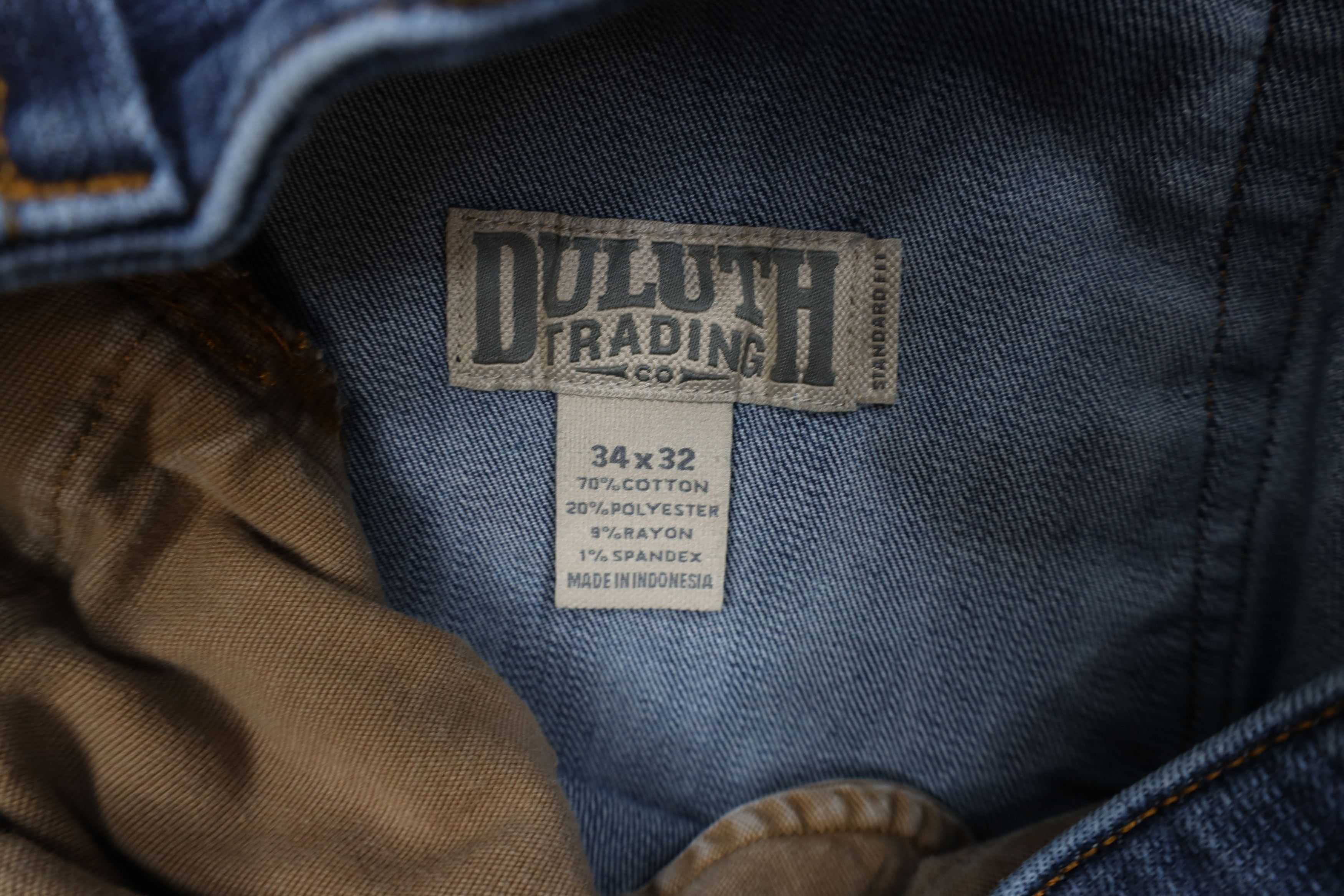 Duluth Trading Company Duluth Trading Co Double Flex Straight Leg Denim Jeans Size US 34 / EU 50 - 7 Thumbnail