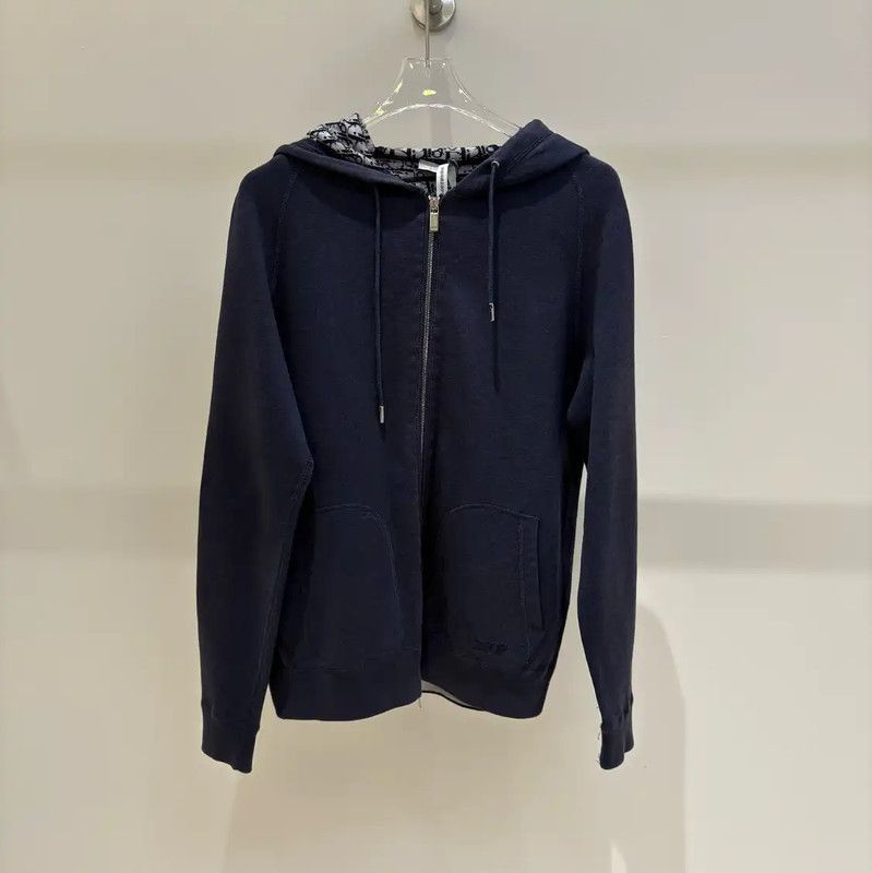 Dior Dior Women's Long Sleeve Cardigan in Deep Blue 0089 Size L / US 10 / IT 46 - 1 Thumbnail