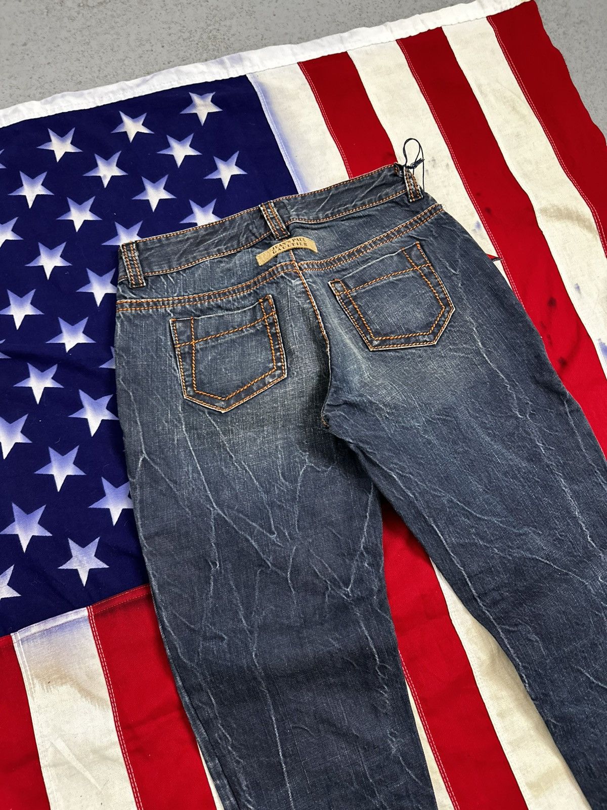 Jean Paul Gaultier Vintage Jean's Paul Gaultier Y2K jeans Size 28" / US 6 / IT 42 - 8 Thumbnail