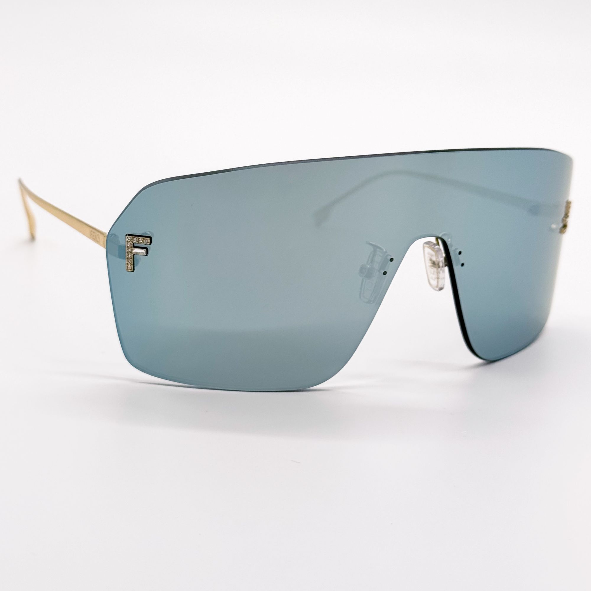 Fendi NEW FENDI SUNGLASSES FE4121US 30X GOLD WOMEN EYEWEAR FENDI Size ONE SIZE - 6 Thumbnail