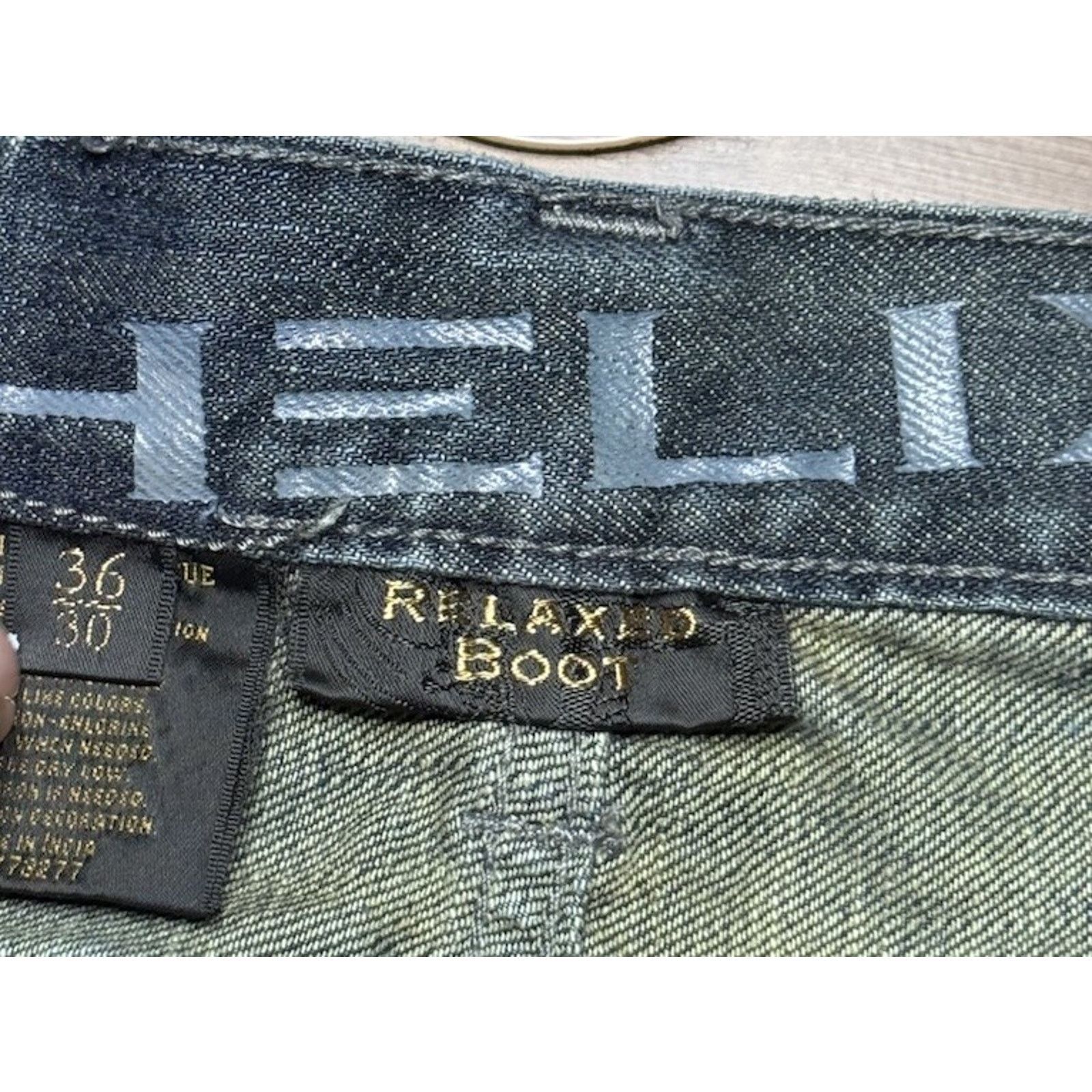 Helix Y2k Helix Relaxed Bootcut Distressed Jeans 38x31 Skater Size US 38 / EU 54 - 4 Thumbnail