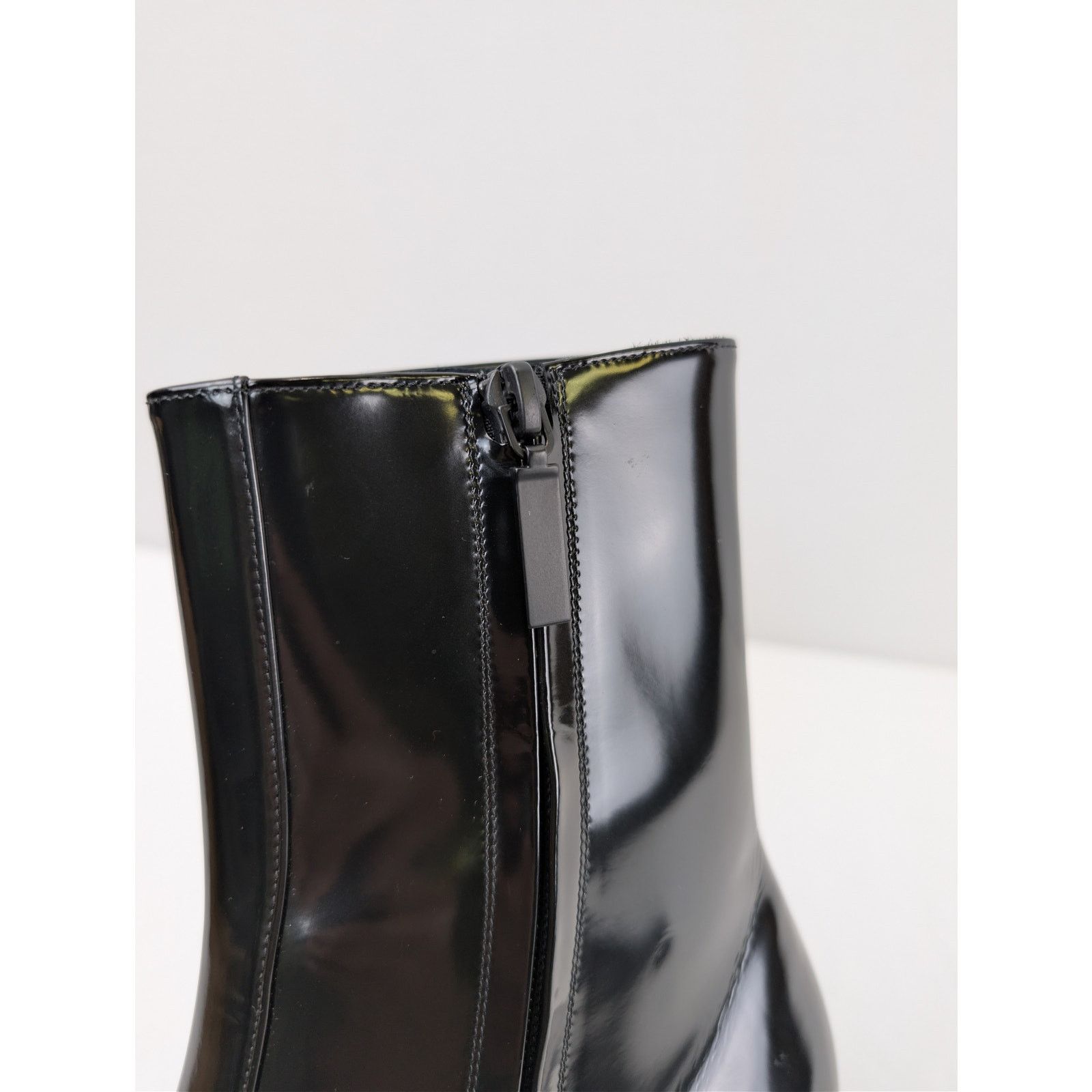 Saint Laurent Paris o1rshd1 XIV 70 Zipped Boots in Black Size US 8 / EU 41 - 13 Thumbnail