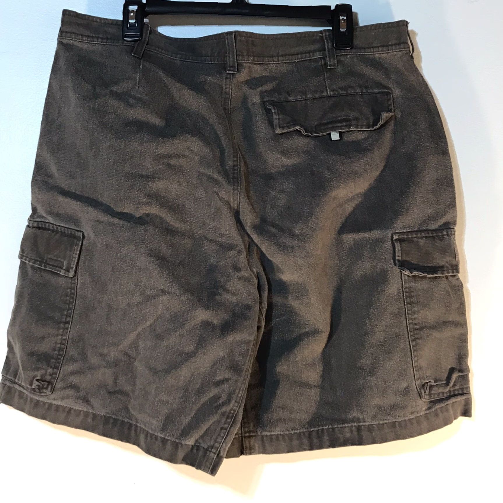 Vintage Columbia 9in Cargo Shorts Mens Size 38 Gray Cotton Casual Travel Workwear Size US 38 / EU 54 - 2 Thumbnail