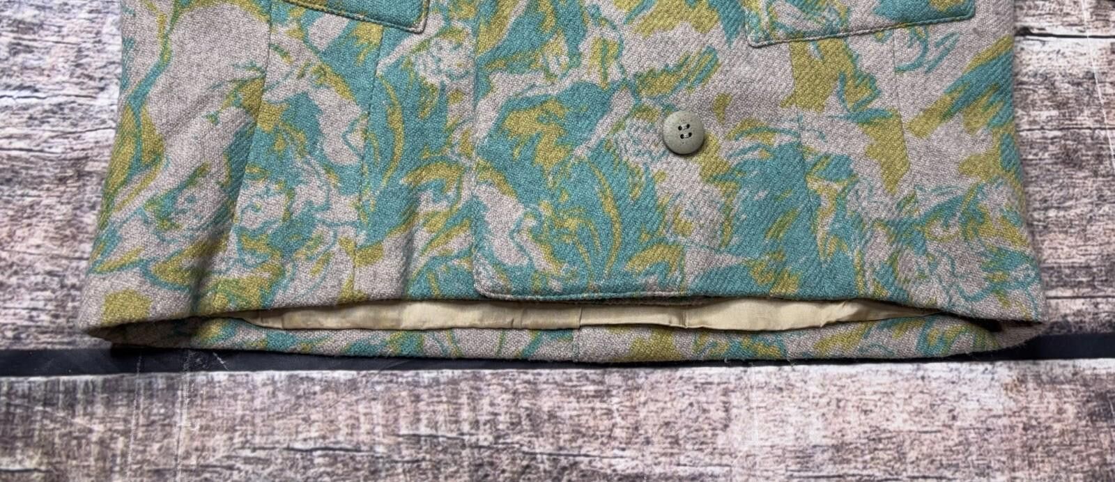 The Unbranded Brand VTG Wool Jacket Womens Medium Made in France Double Breasted Size M / US 6-8 / IT 42-44 - 8 Thumbnail