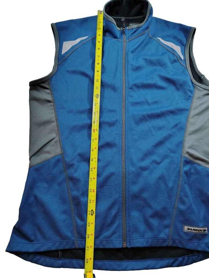 Other SUGOI Blue Grey Full Zip Reflective Vest Size Large Size US L / EU 52-54 / 3 - 6 Thumbnail