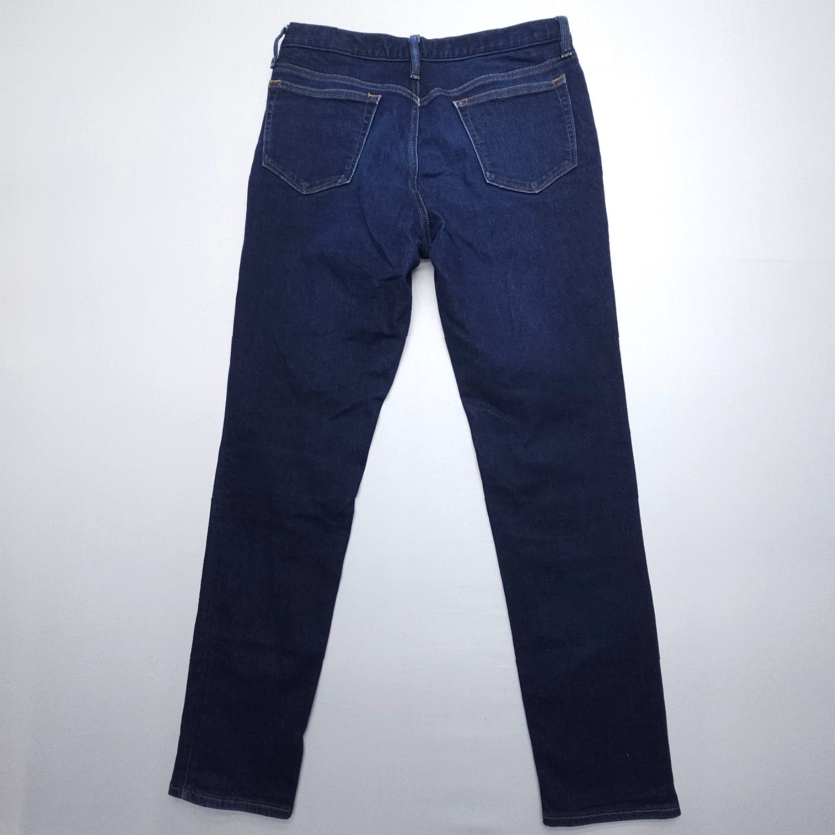 Banana Republic Banana Republic Jeans Slim Straight Denim Mens 33 x 34 Dark Wash 5-Pocket Stretch City USA Modern Comfort Size US 33 - 2 Thumbnail