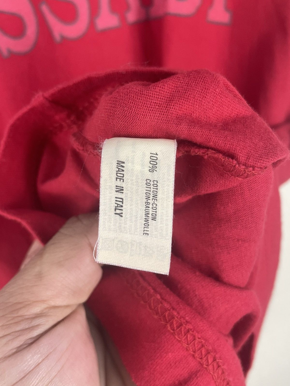 Trussardi Vintage Trussardi Tee Made in Italy | Big Logo Print Size US L / EU 52-54 / 3 - 5 Thumbnail