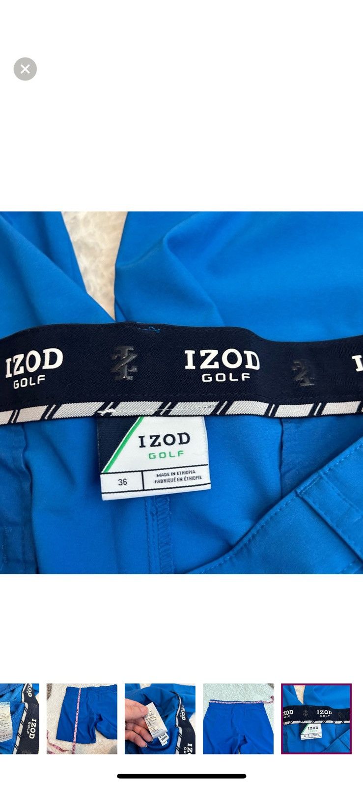 Izod Izod blue golf shorts size 36 Size US 36 / EU 52 - 6 Thumbnail