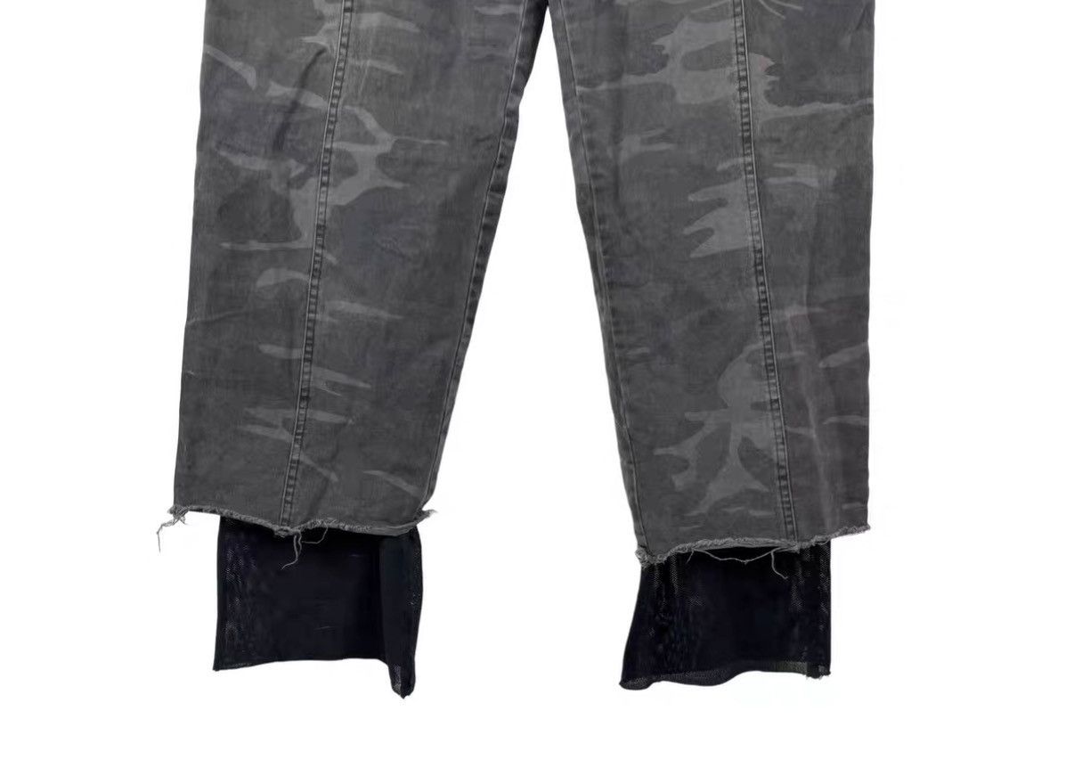 Song For The Mute Song For The Mute 23.2 Camo Layered Cargo Pants J31 Size US 34 / EU 50 - 4 Thumbnail