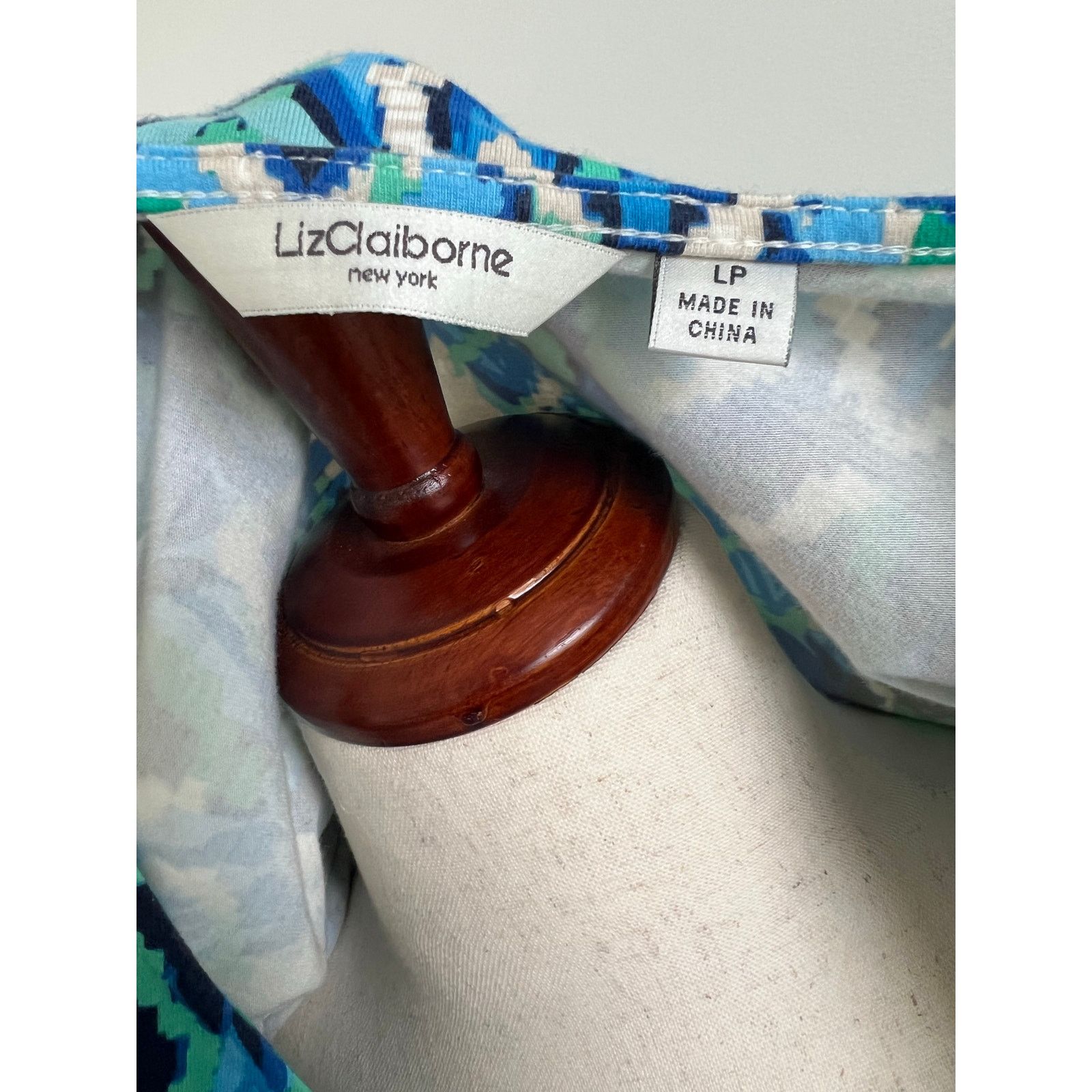 Liz Claiborne Liz Claiborne Geometric Print Midi Dress Petite Large Size L / US 10 / IT 46 - 5 Thumbnail